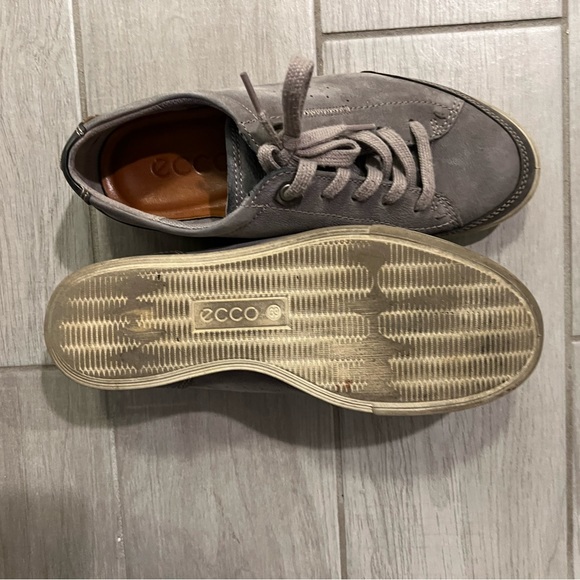 Ecco sneakers sz. 39 (7.5M) in grey/brown color - Picture 7 of 8